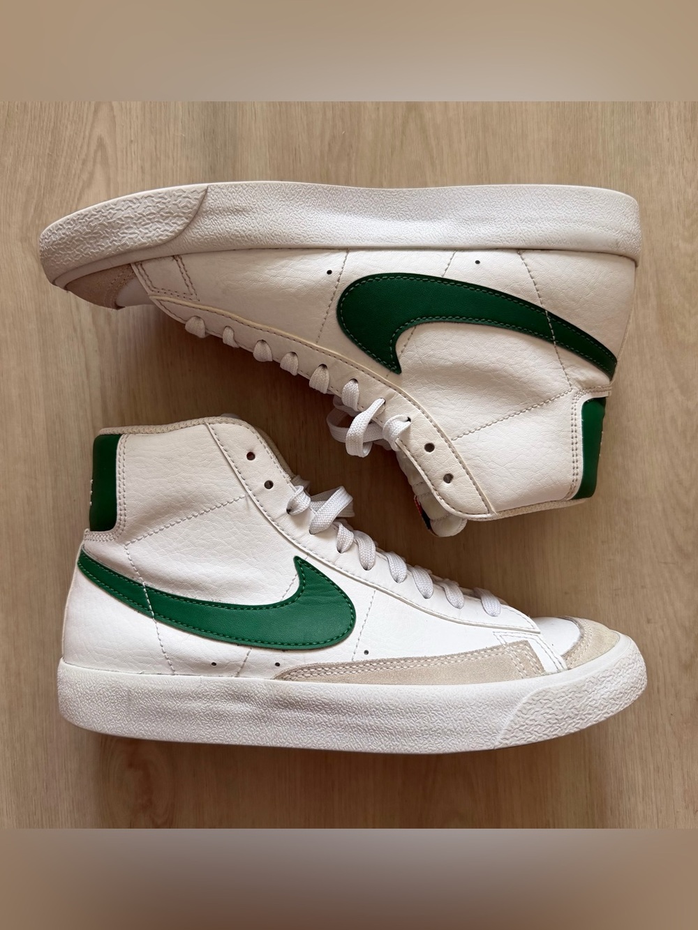 Nike Blazer Mid 77 White Pine Green GS - DA4086-115 Sz 6y